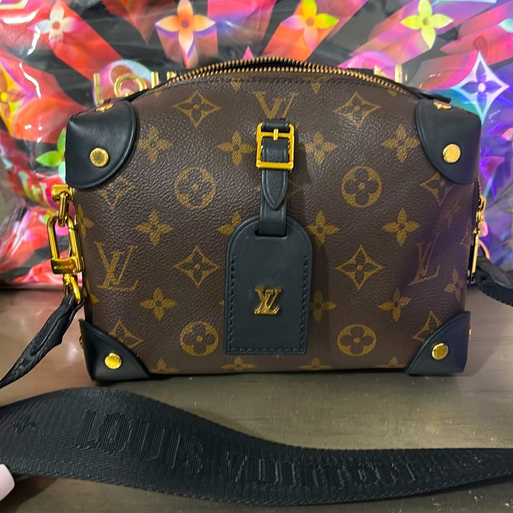 Louis Vuitton petite Malle souple monogram
